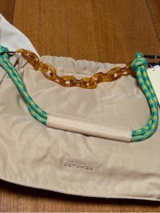 Rotunda Handbags - NWT ROTUNDA SANT HOBO BAG W/DUAL STRAPS BEIGE